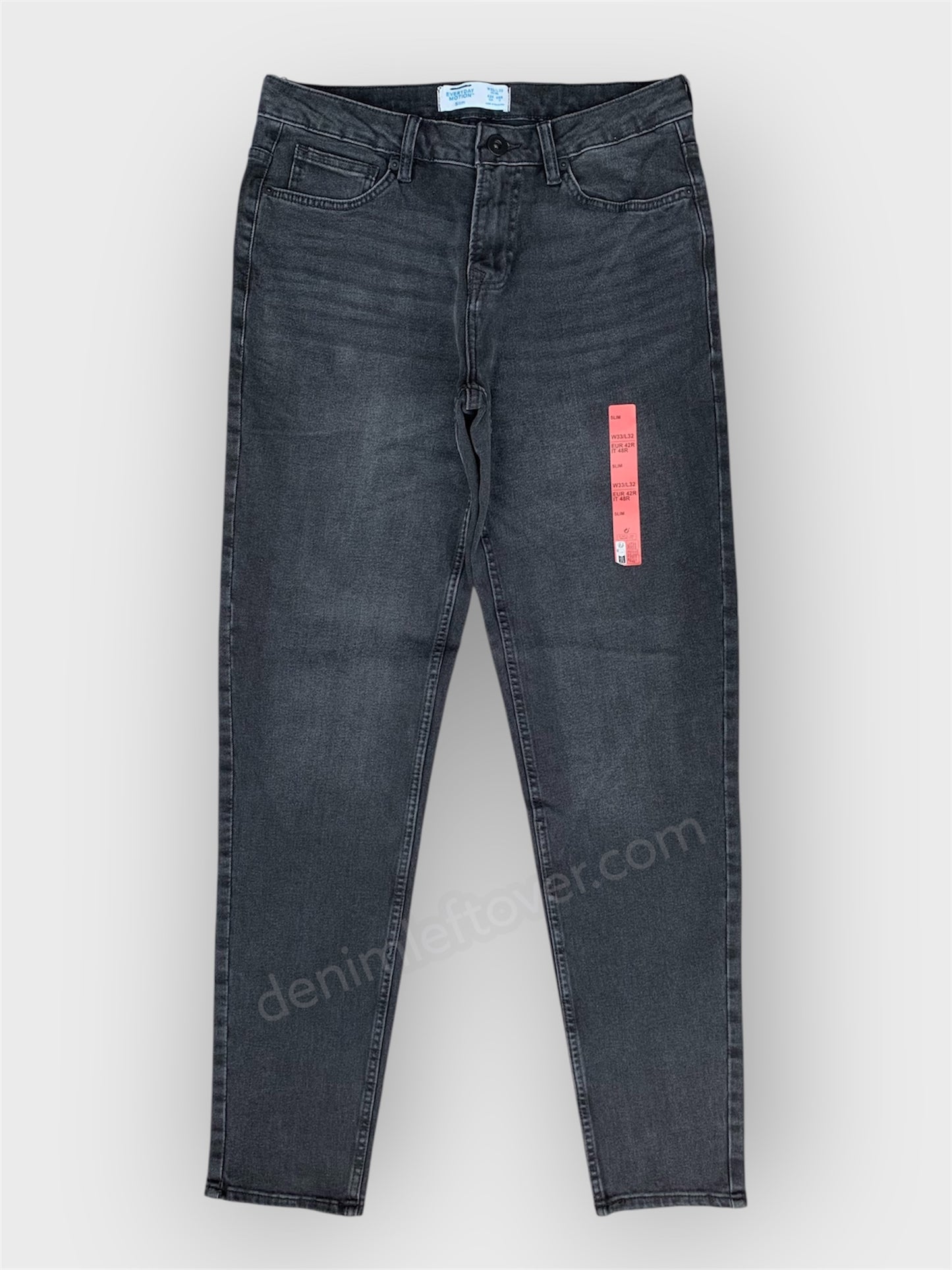 Men's Slim Fit Diamond Black Jean DL4469