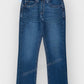 Men's Relaxed Bootcut Fit Dark Blue Jean DL4452