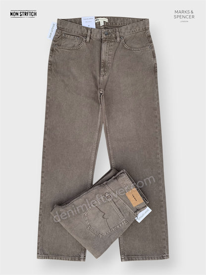 Men's Relaxed Fit Vintage Brown Jean DL4467 (Non Stretch)