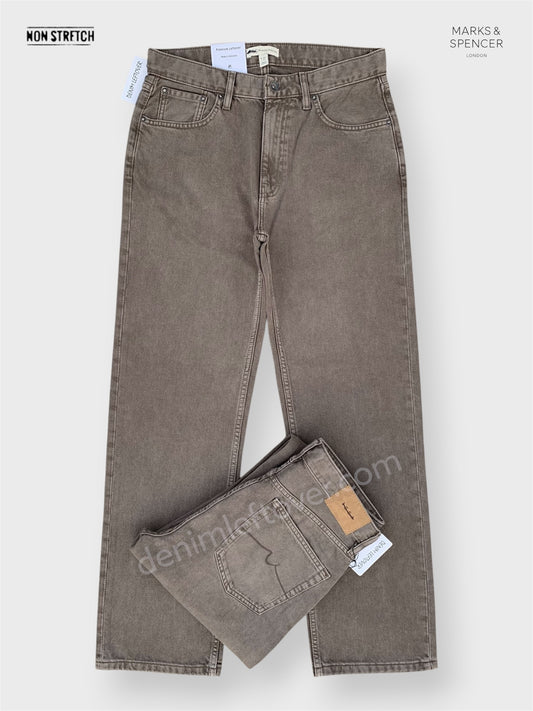 Men's Relaxed Fit Vintage Brown Jean DL4467 (Non Stretch)