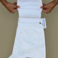 Women's Mom Fit White Jean DLW386 (Minor Fault)
