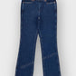 Women's Slim Bootcut Fit Dark Blue Jean DLW391