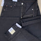 Women's Barrel Fit Diamond Black Jean DLW393 (Non Stretch)