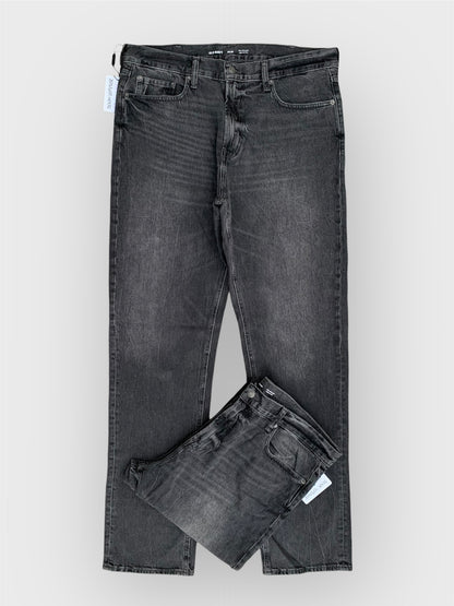 Men's Straight Fit Dark Grey Jean DL4368