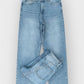 Women's Straight Fit Tinted Light Blue Jean DLW379
