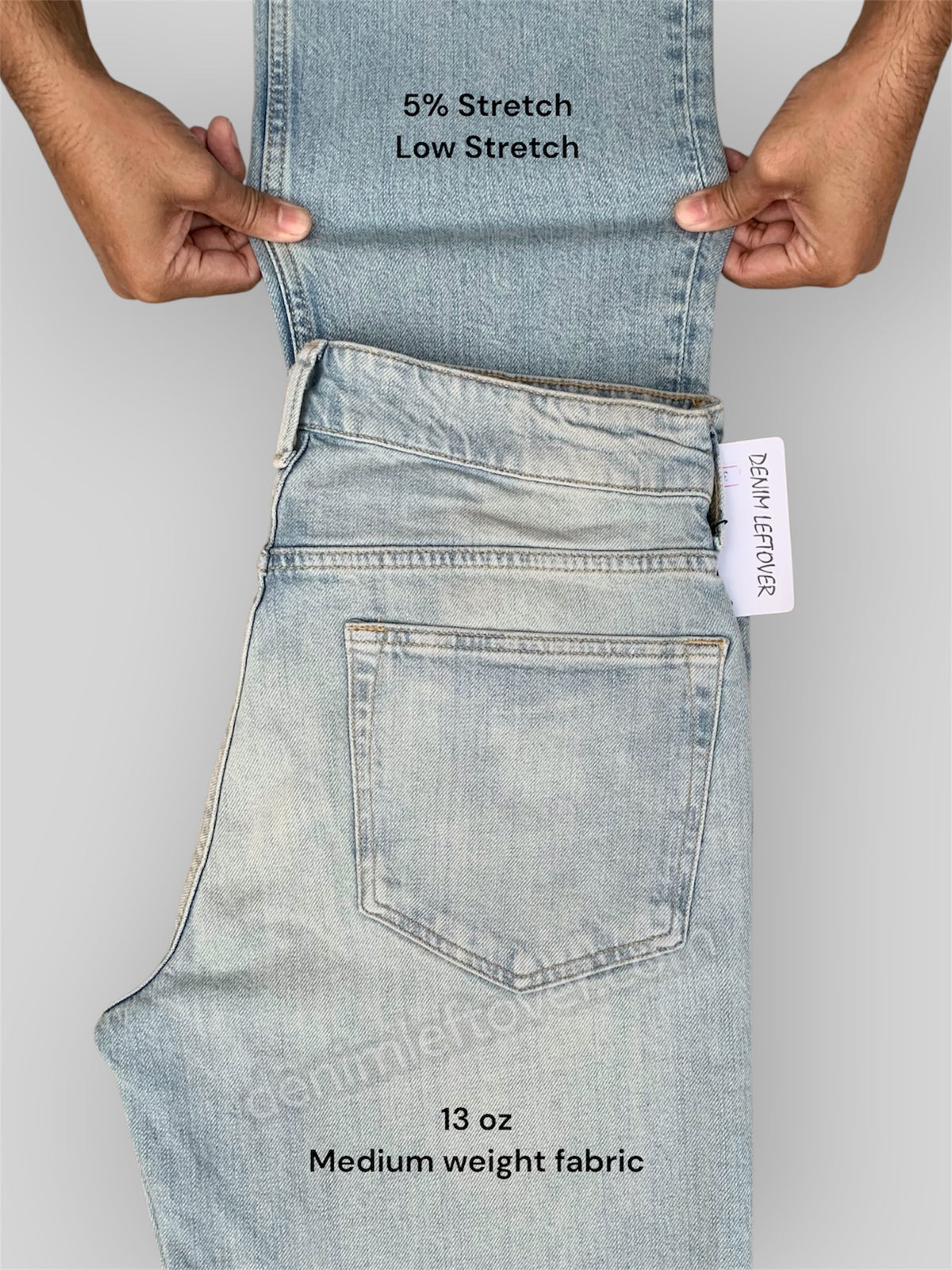 Men's Straight Fit Super Light Denim Jean DL4494