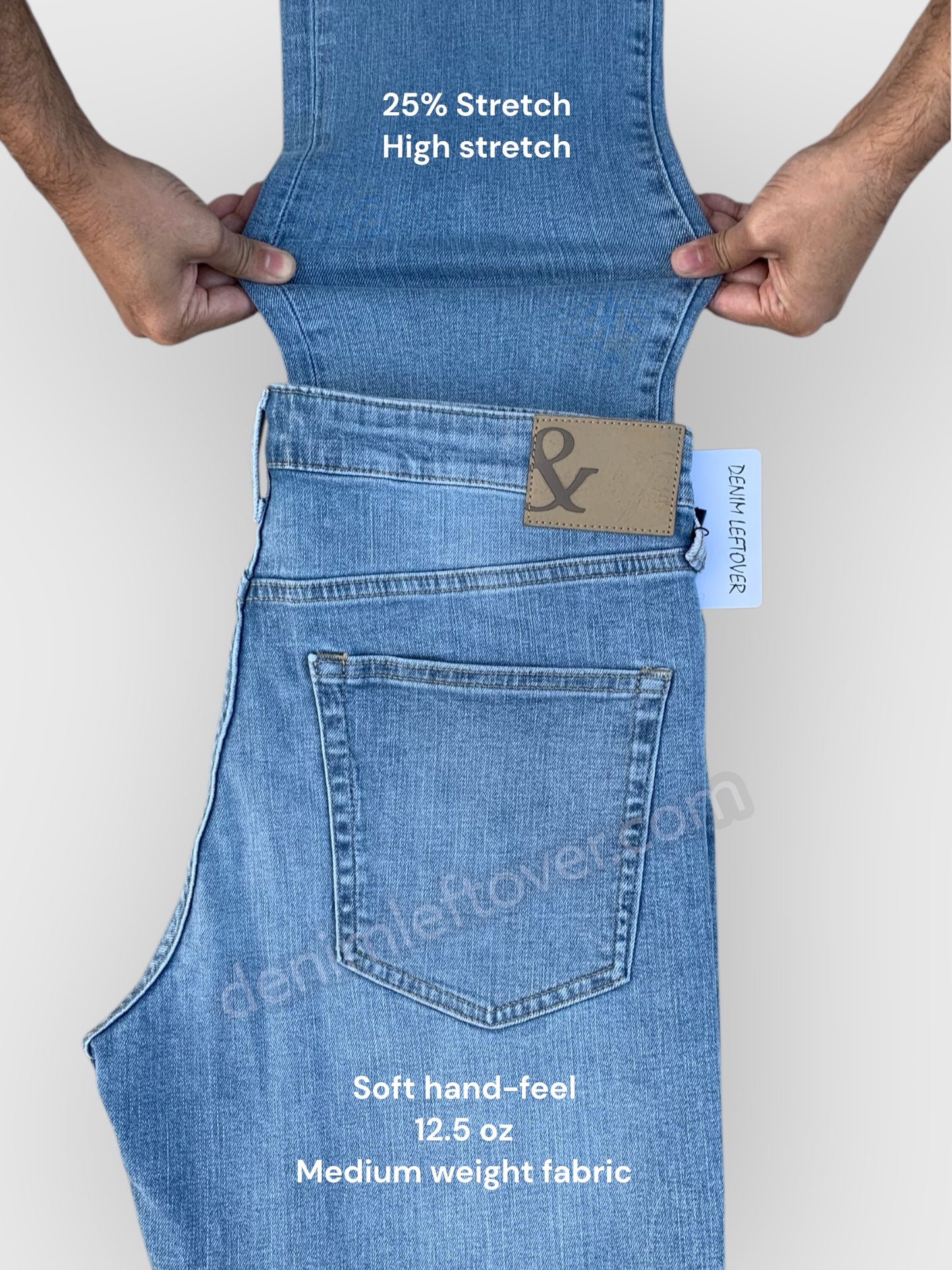 Men's Straight Fit Light Blue Jean DL4422