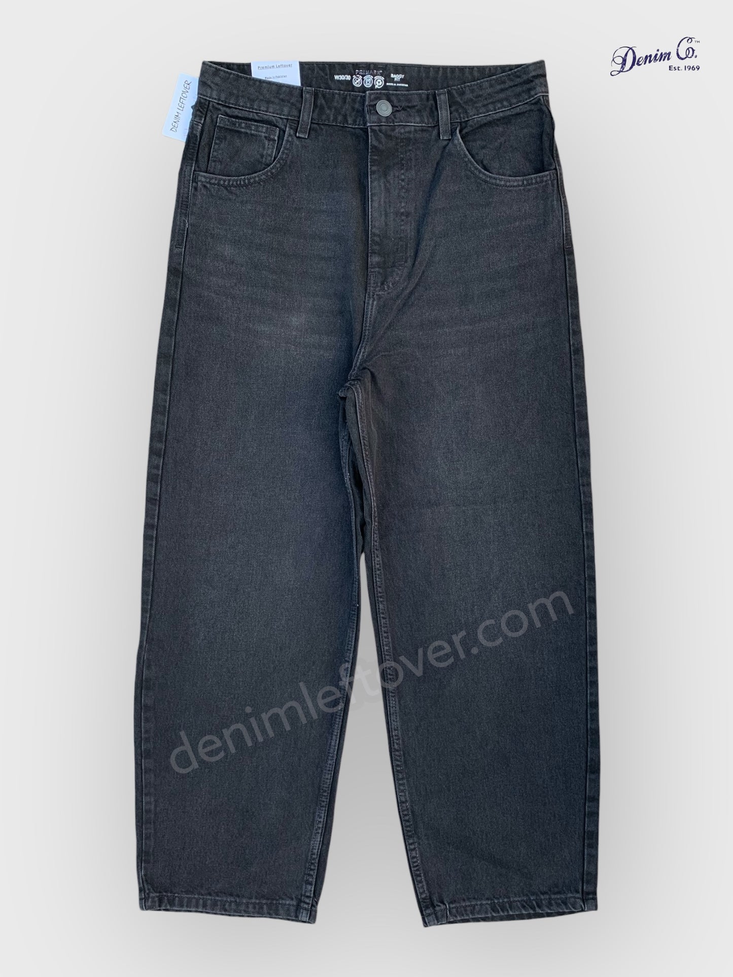 Men's Baggy Fit Diamond Black Jean DL4434 (Non Stretch)