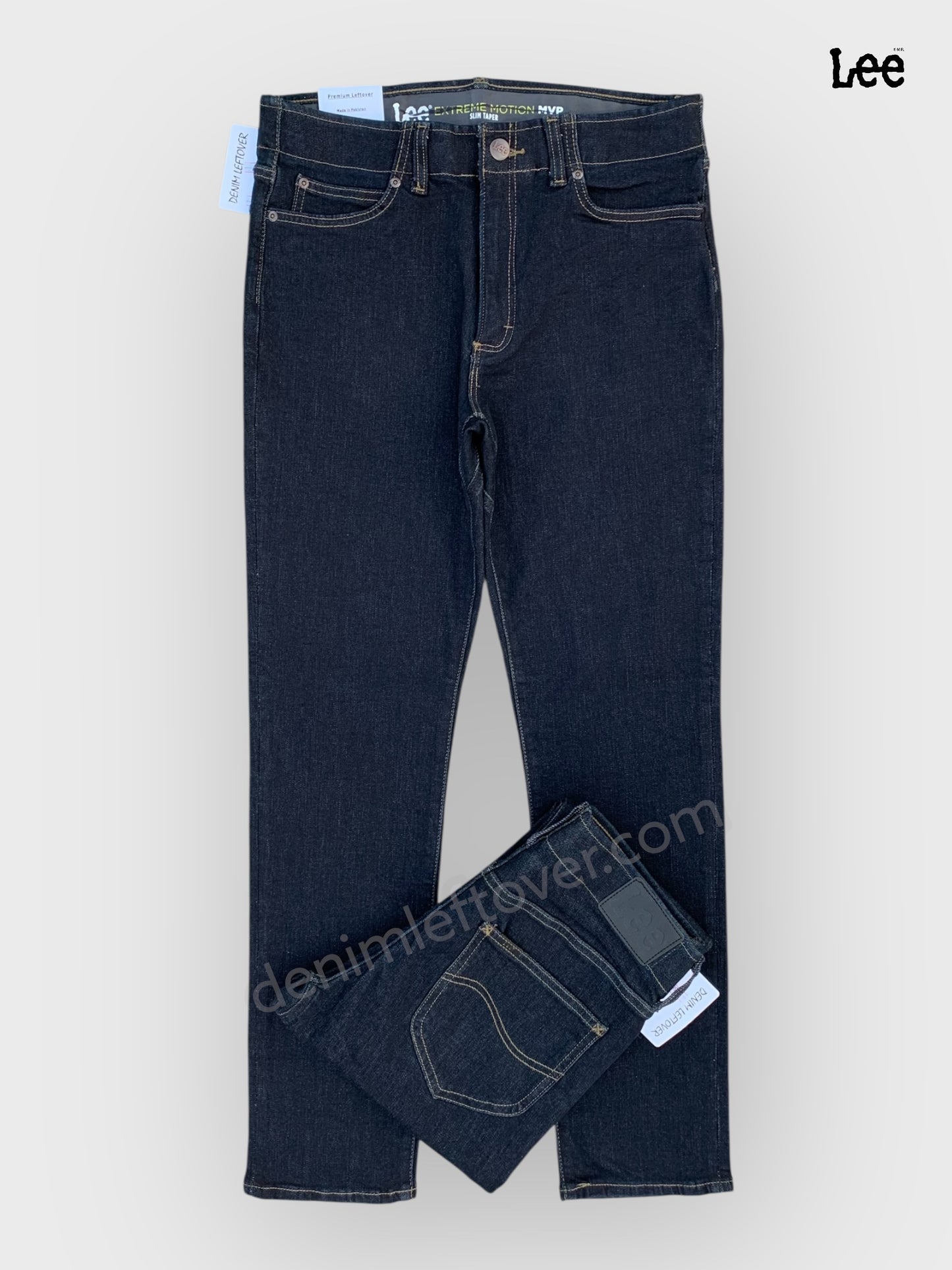 Men's Slim Taper Fit Dark Blue Jean DL4441