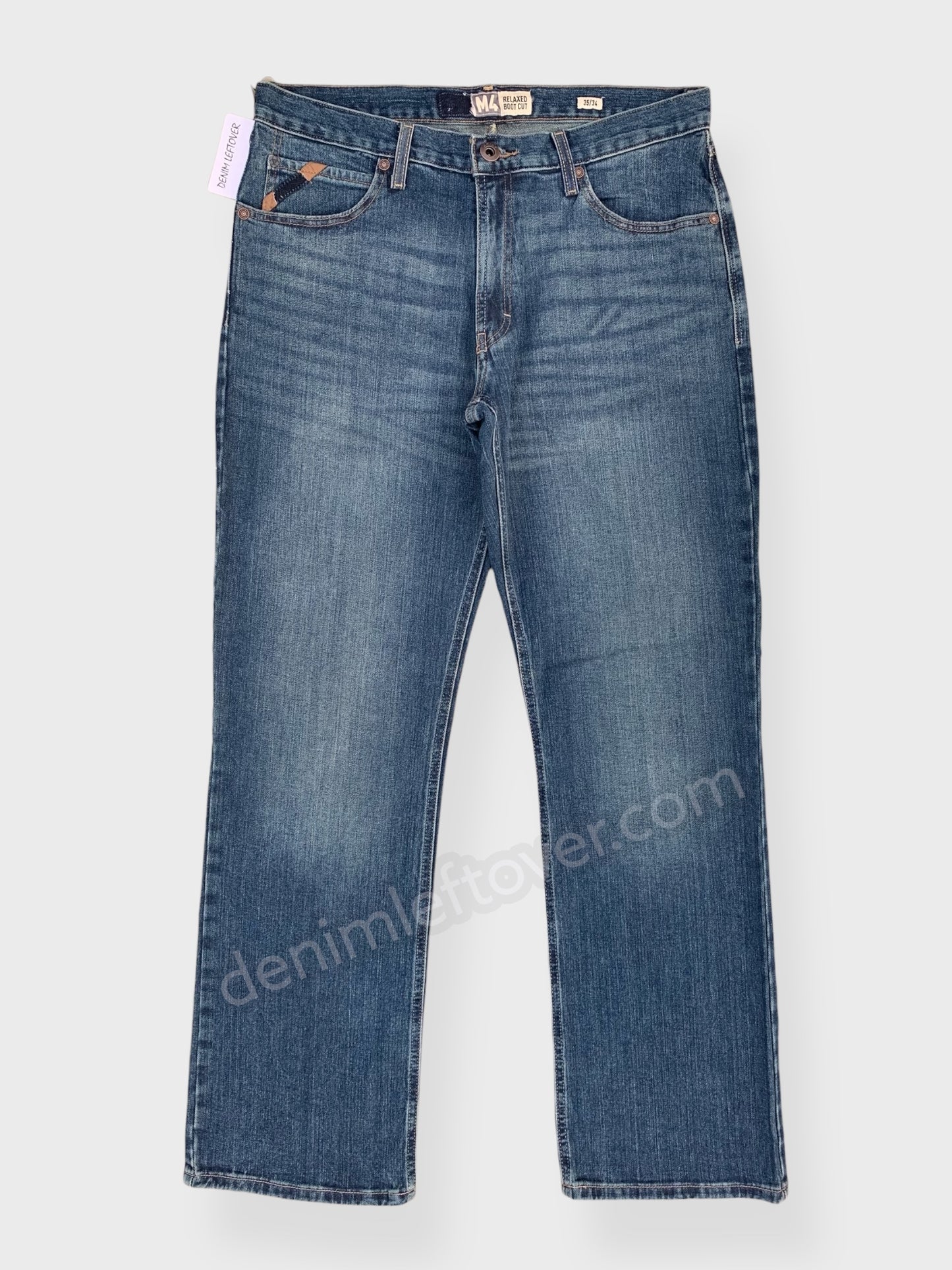 Men's Relaxed Bootcut Fit Medium Blue Jean DL4417