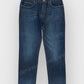 Men's Straight Taper Fit Dark Blue Jean DL4395
