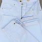 Women's Mom Fit White Jean DLW386 (Minor Fault)