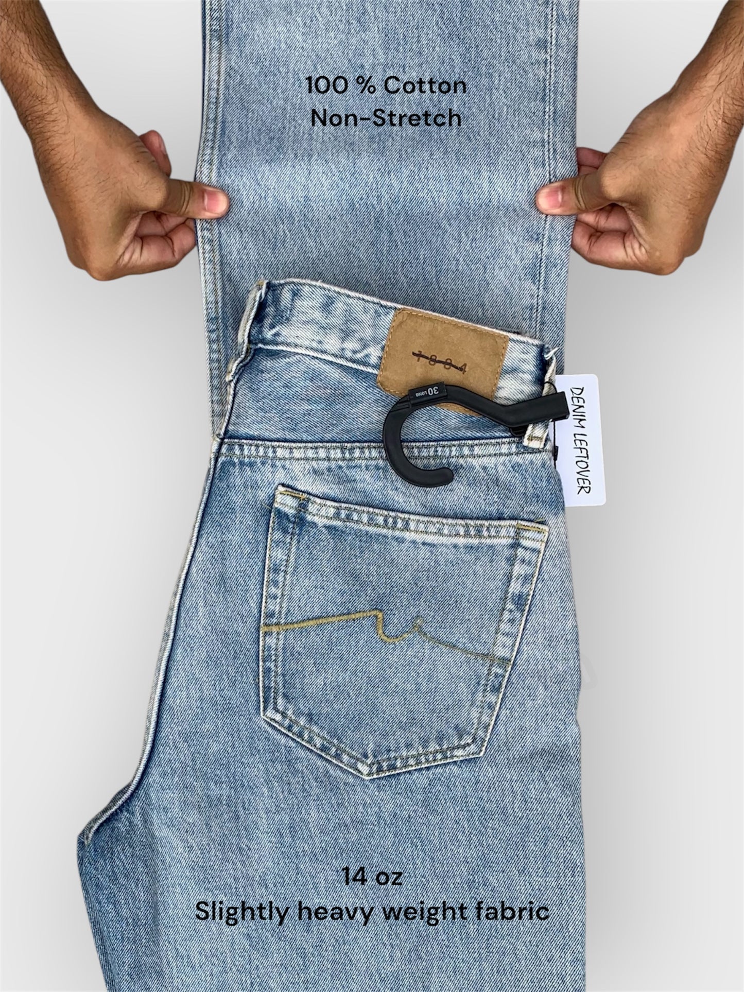 Men's Relaxed Fit Vintage Light Blue Jean DL4470 (Non Stretch)