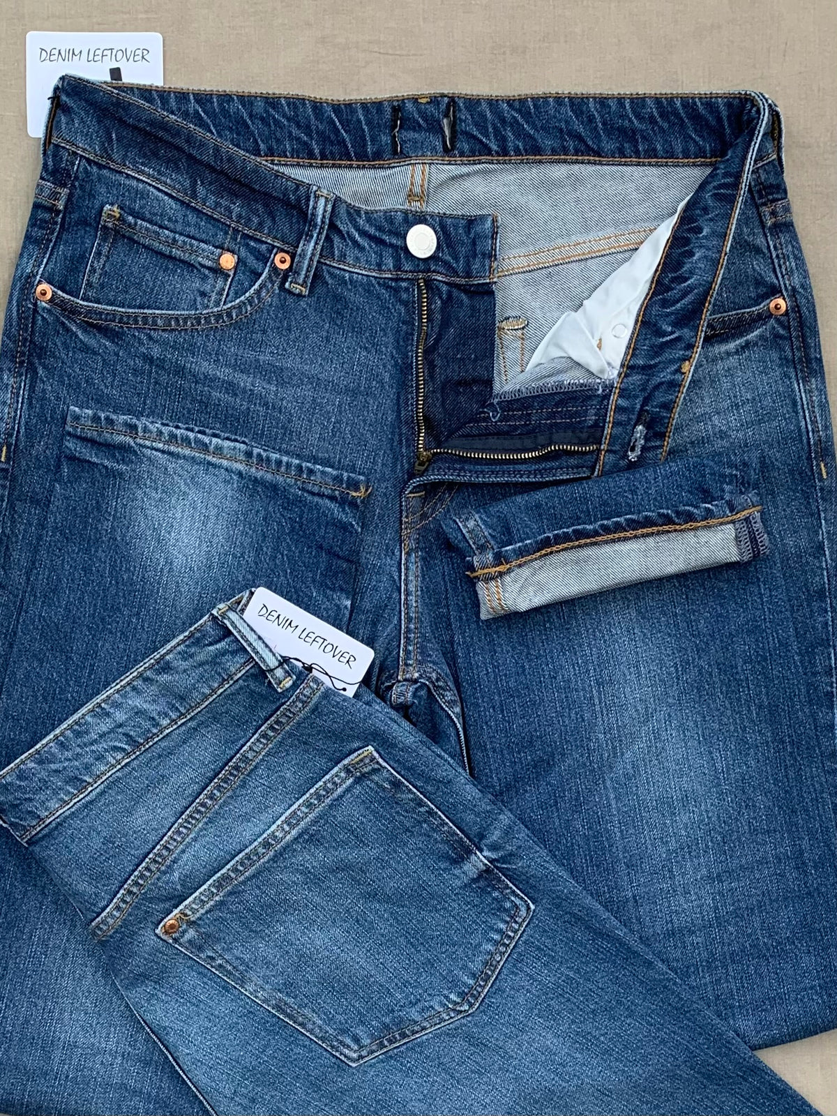 Men's Slim Fit Medium Blue Jean DL4488 (Minor Fault)