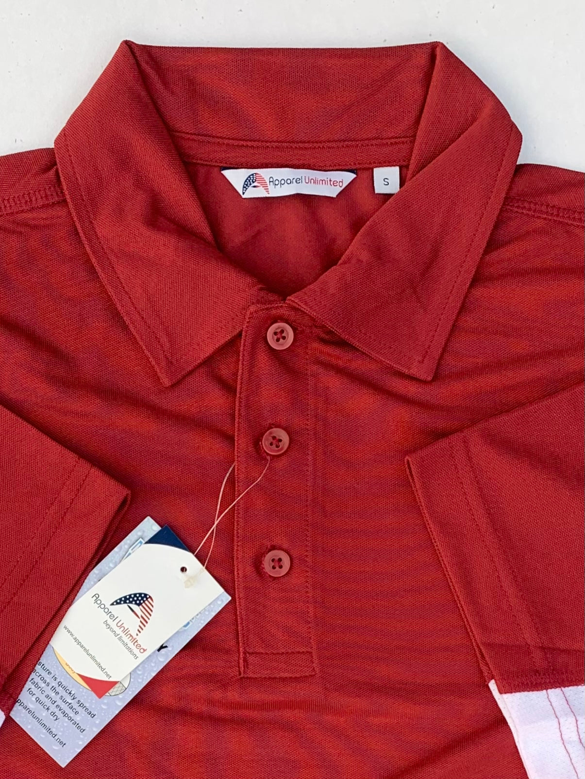 Men's Half Sleeve Red Polo Shirt DLT391