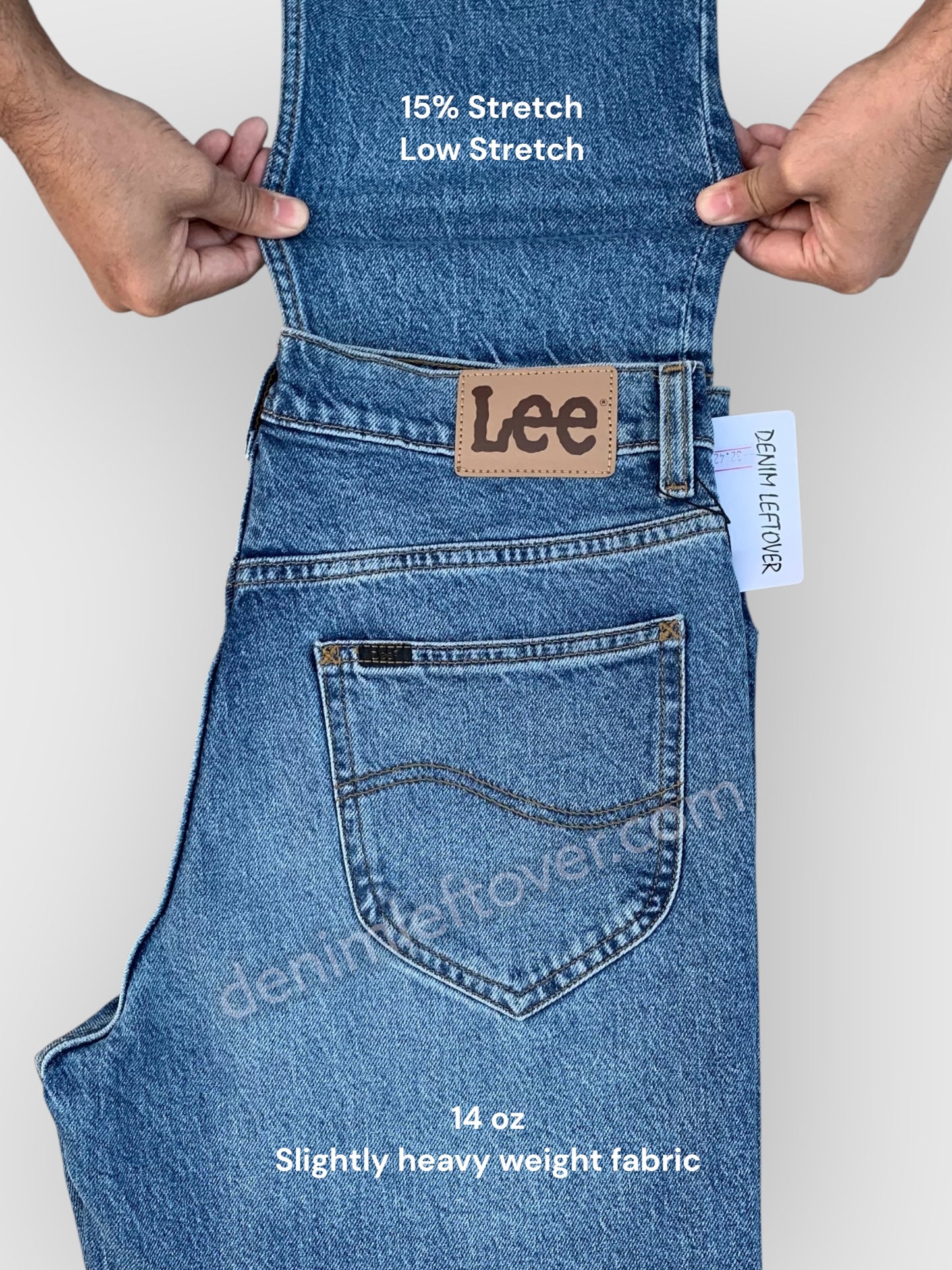 Men's Straight Fit Medium Blue Jean DL4432