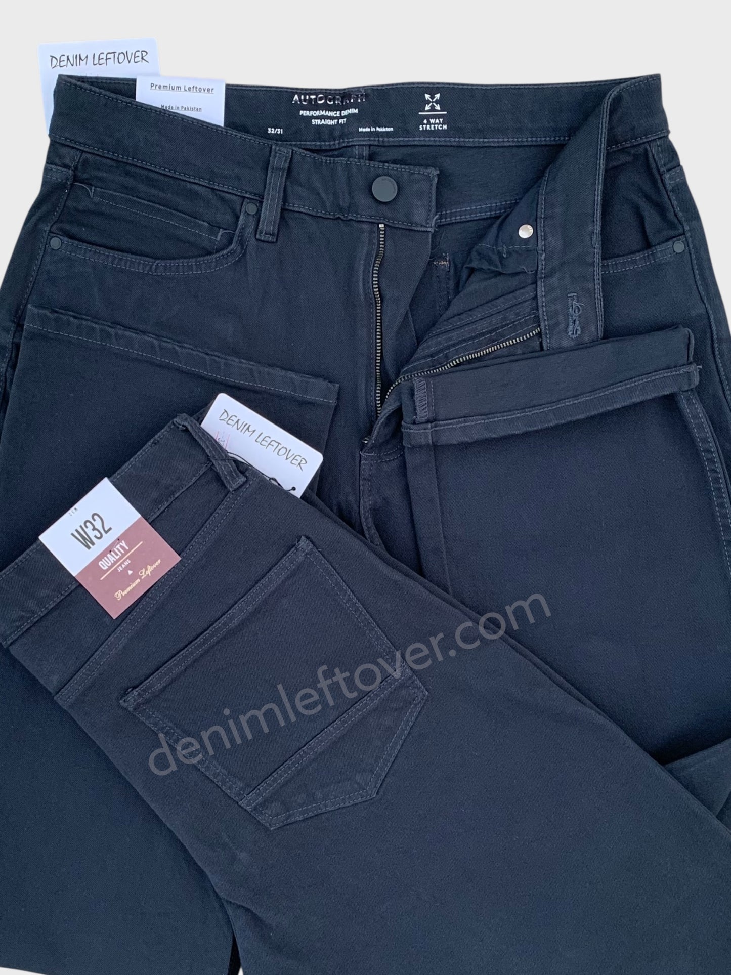 Men's Straight Fit Navy Jean DL4386