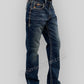 Men's Relaxed Fit Dark Blue Jean DL4396