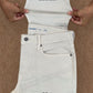 Men's Slim Fit Light Beige Denim Jean DL4459