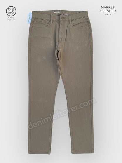 Men's Slim Fit Brown Jean DL4437
