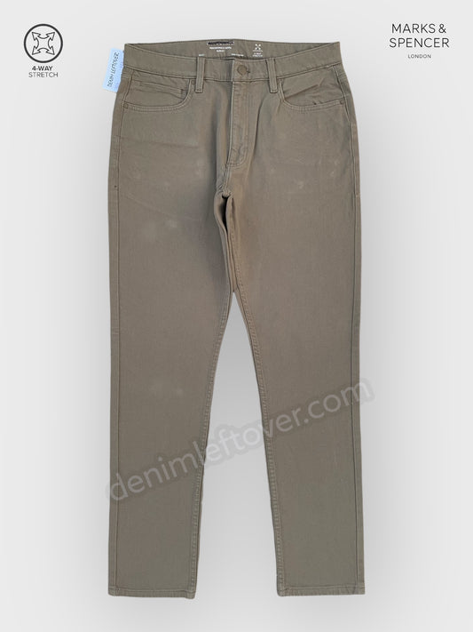 Men's Slim Fit Brown Jean DL4437