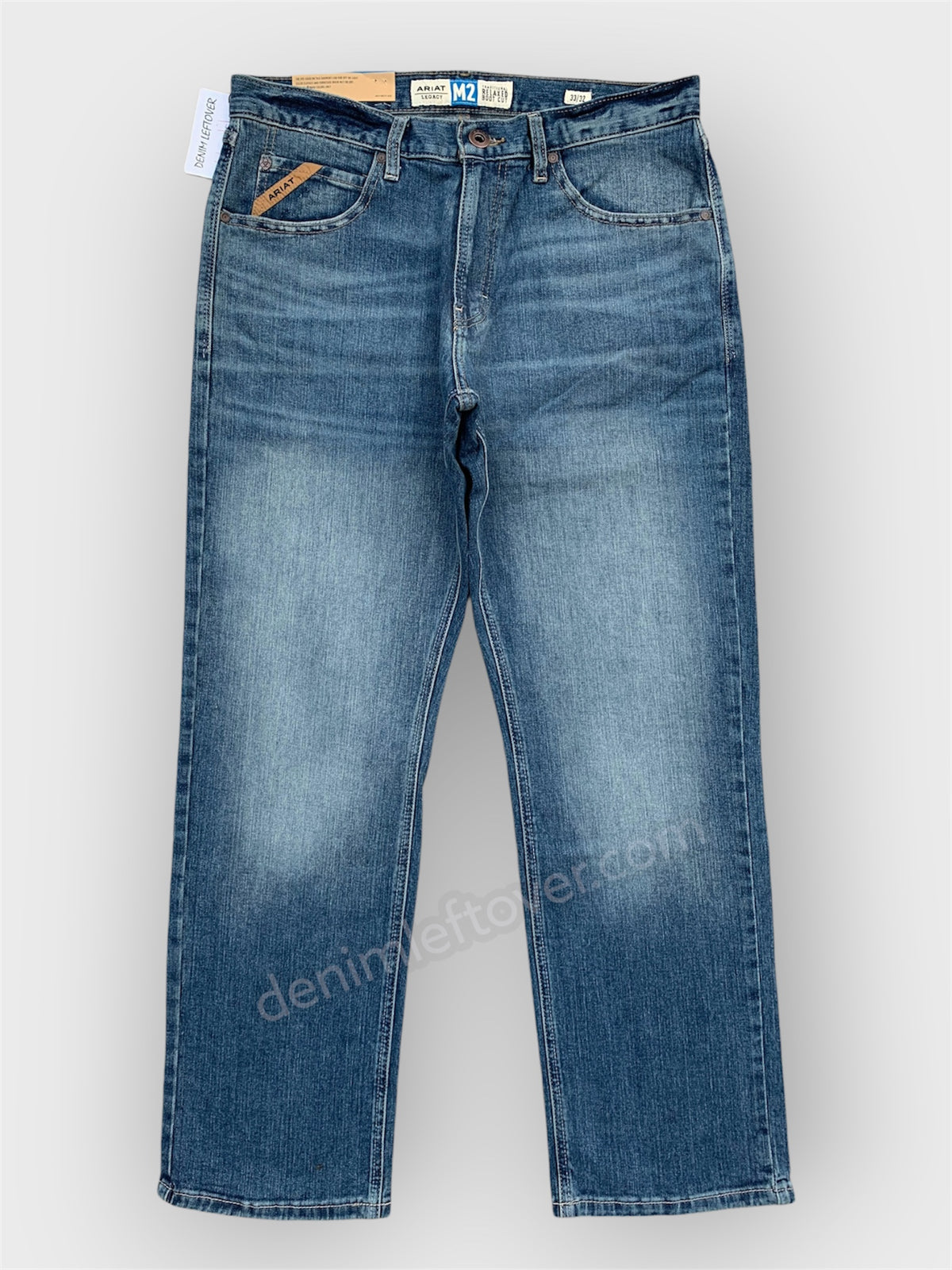 Men's Relaxed Bootcut Fit Medium Blue Jean DL4478