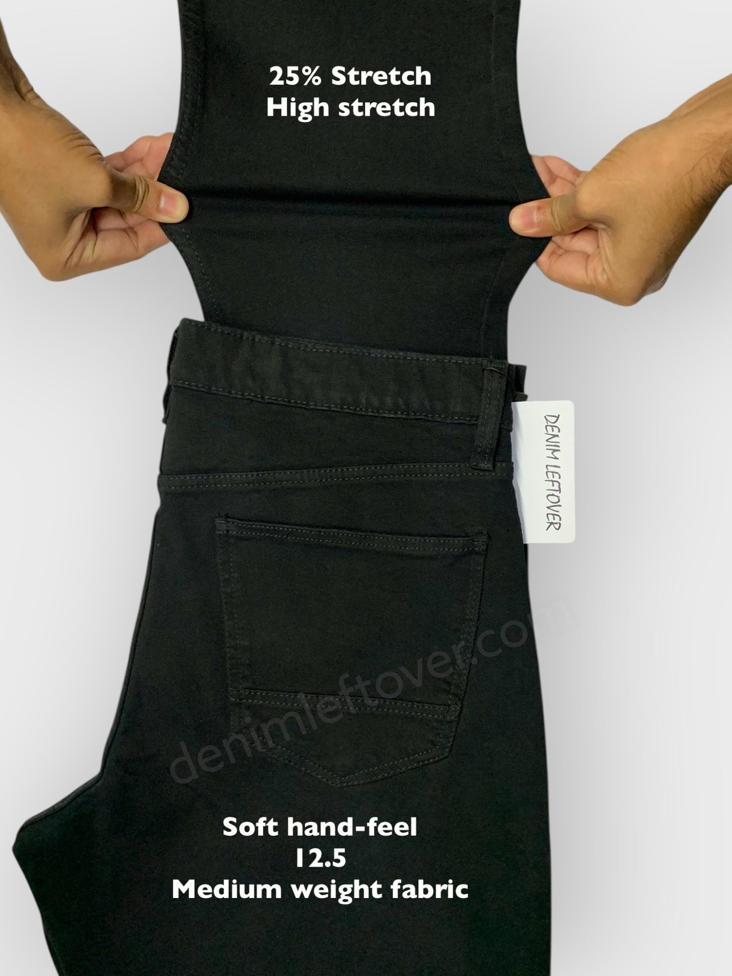 Men's Slim Fit Jet Black Jean DL4400 (Minor Fault)