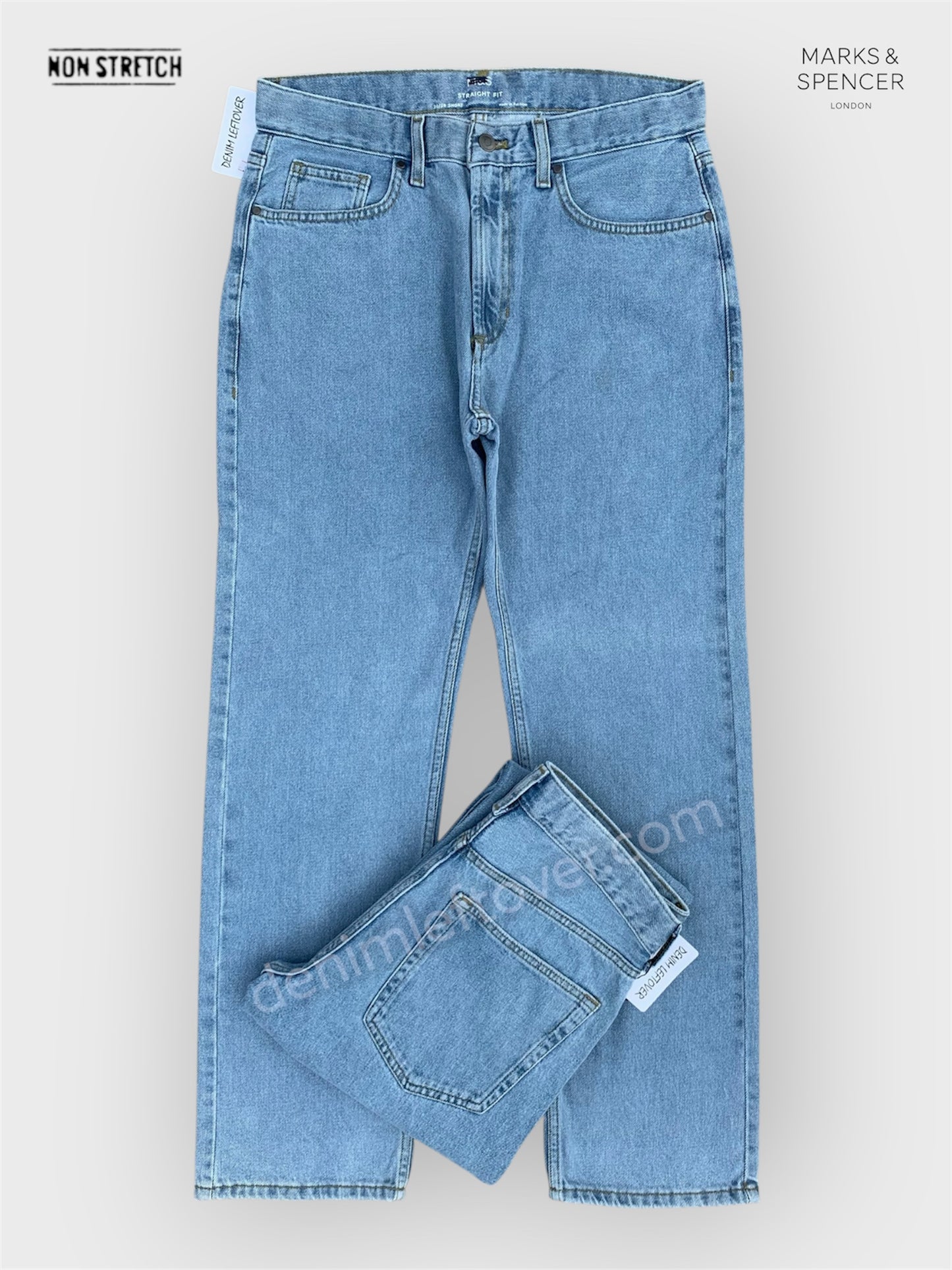 Men's Straight Fit Light Blue Jean DL4448 (Non Stretch)