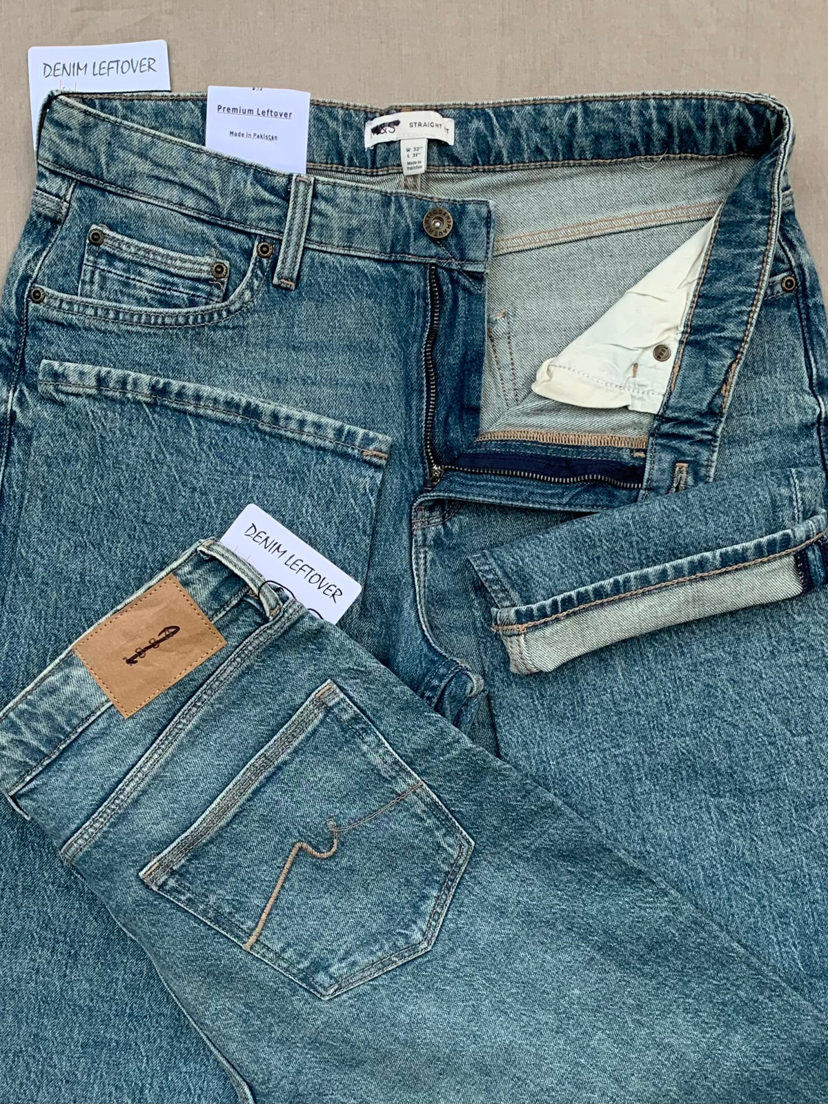 Men's Straight Fit Tinted Denim Jean DL4482 (Minor Fault)