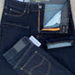 Men's Slim Taper Fit Dark Blue Jean DL4441