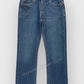 Men's Relaxed Bootcut Fit Dark Blue Jean DL4438