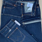 Women's Slim Bootcut Fit Dark Blue Jean DLW391