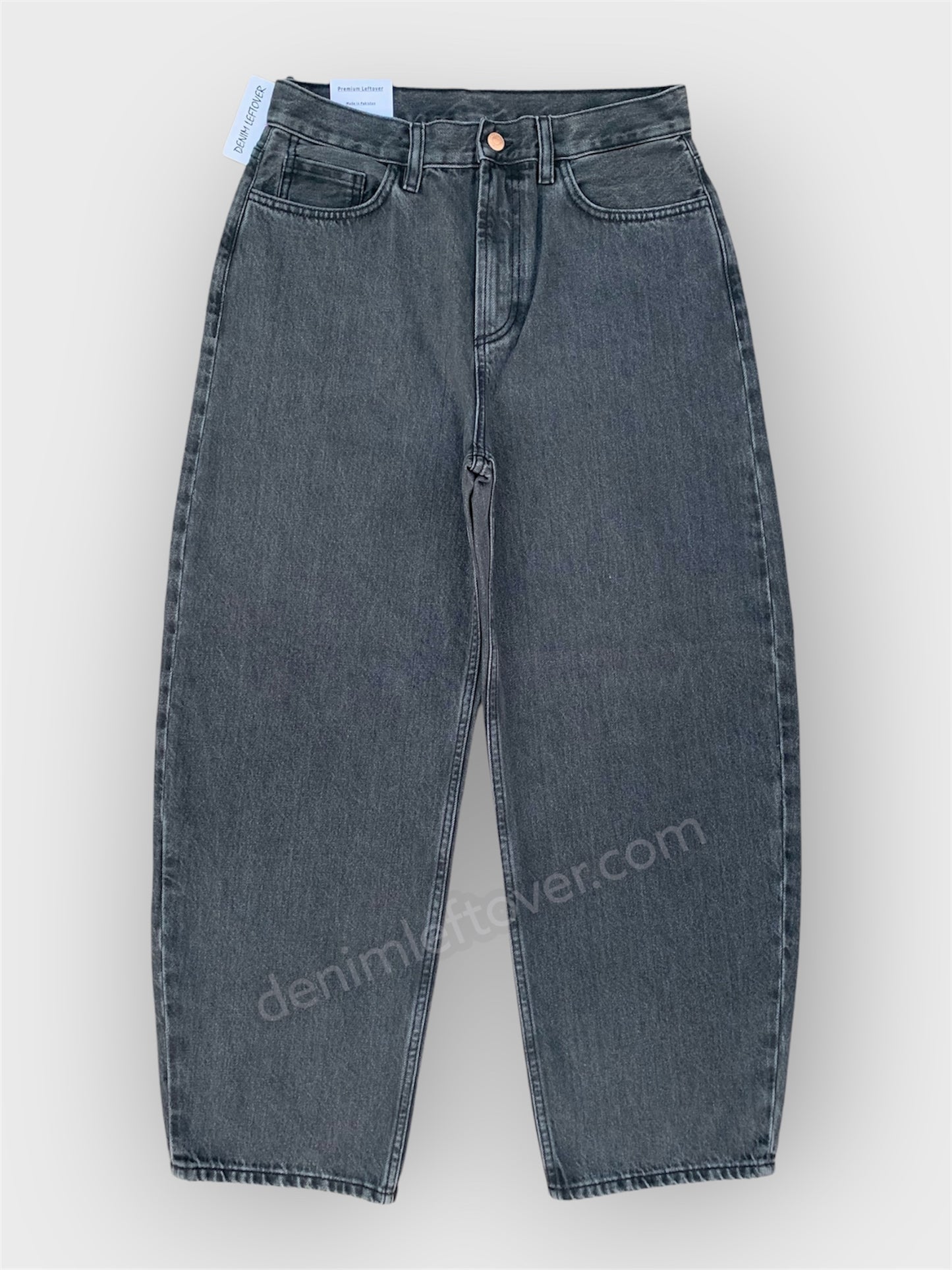 Women's Baggy/Balloon Dark Grey Jean DLW388 (Non Stretch)