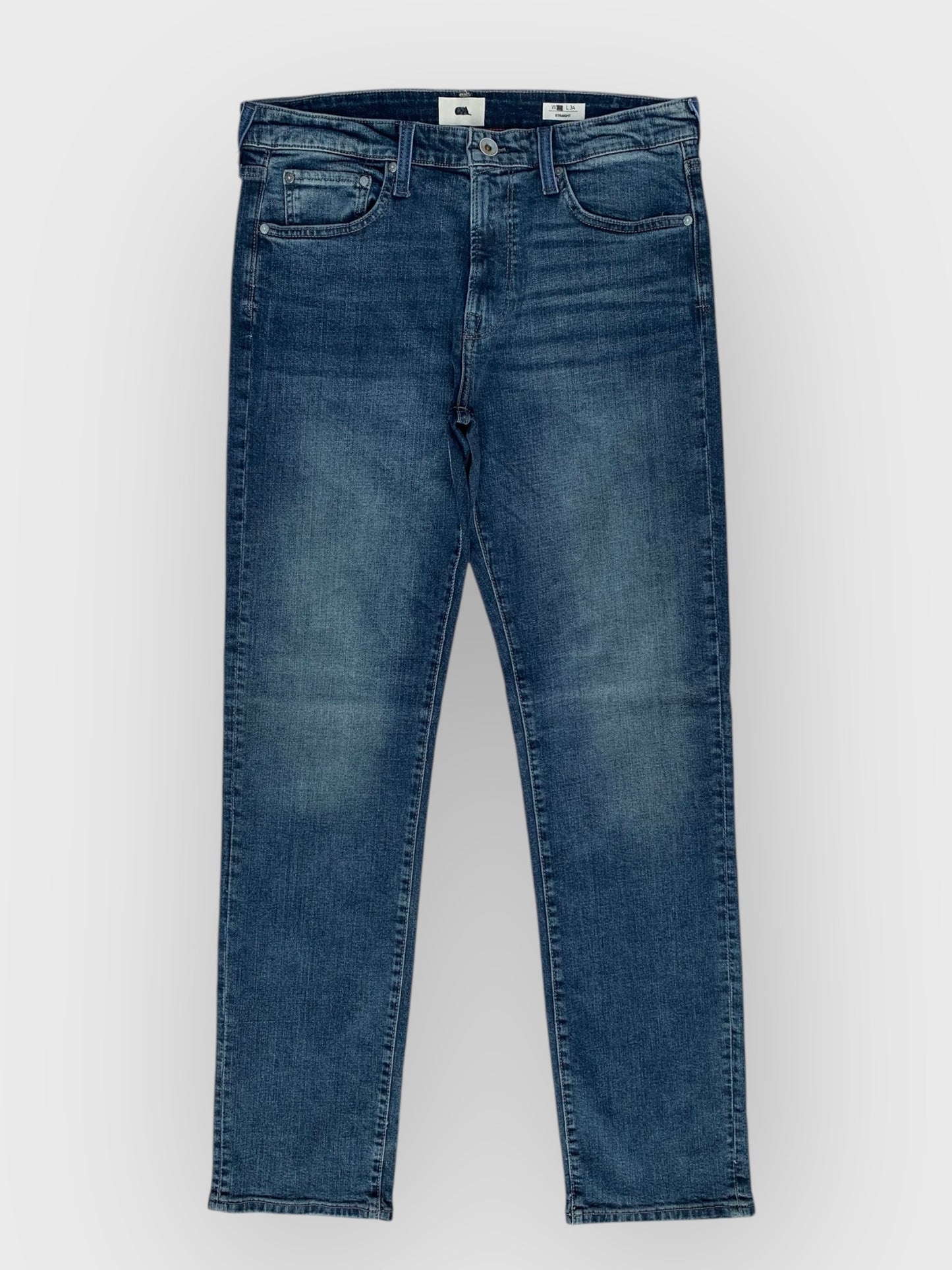 Men's Straight Fit Vintage Medium Blue Jean DL4303 (Minor Fault)