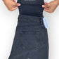 Women's Mom Fit Diamond Black Jean DLW385