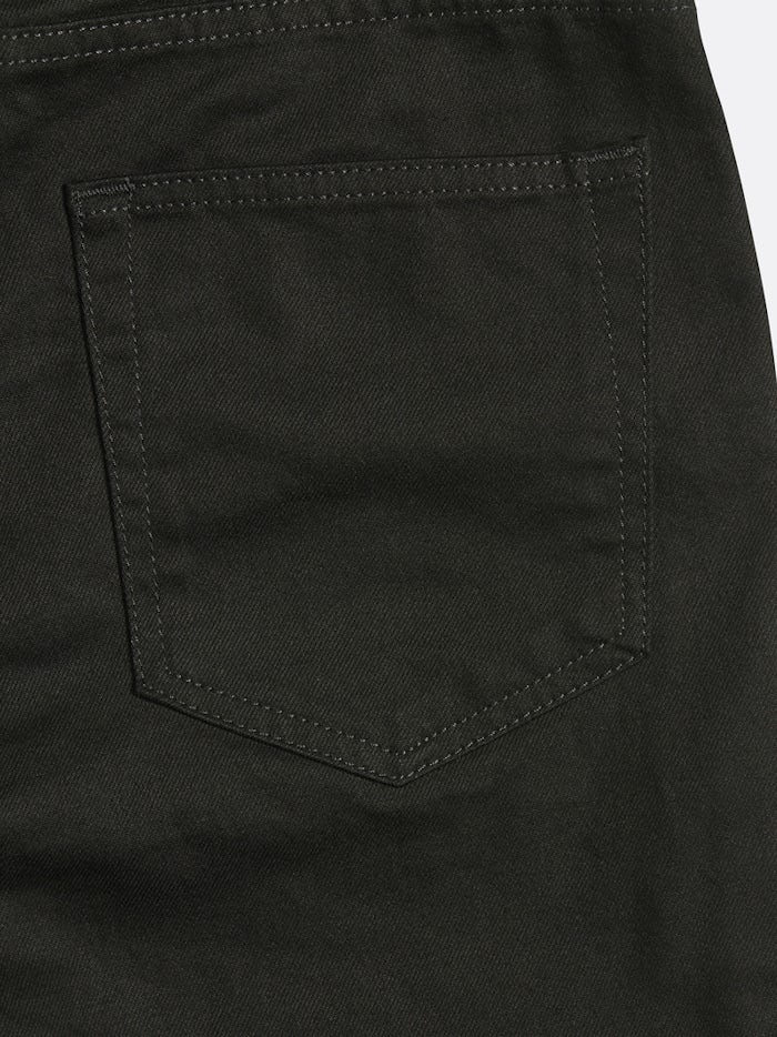 Men's Regular Fit Jet Black Jeans DL4088