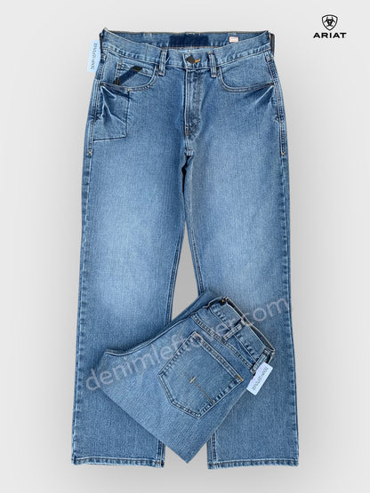 Men's Relaxed Bootcut Fit Light Blue Jean DL4433