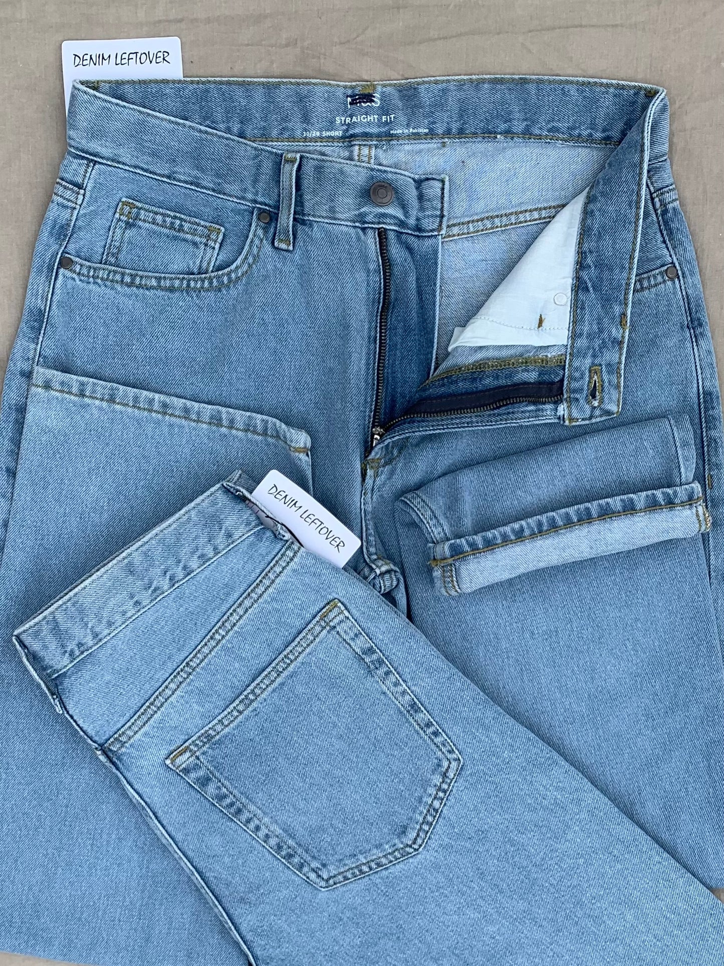 Men's Straight Fit Light Blue Jean DL4448 (Non Stretch)