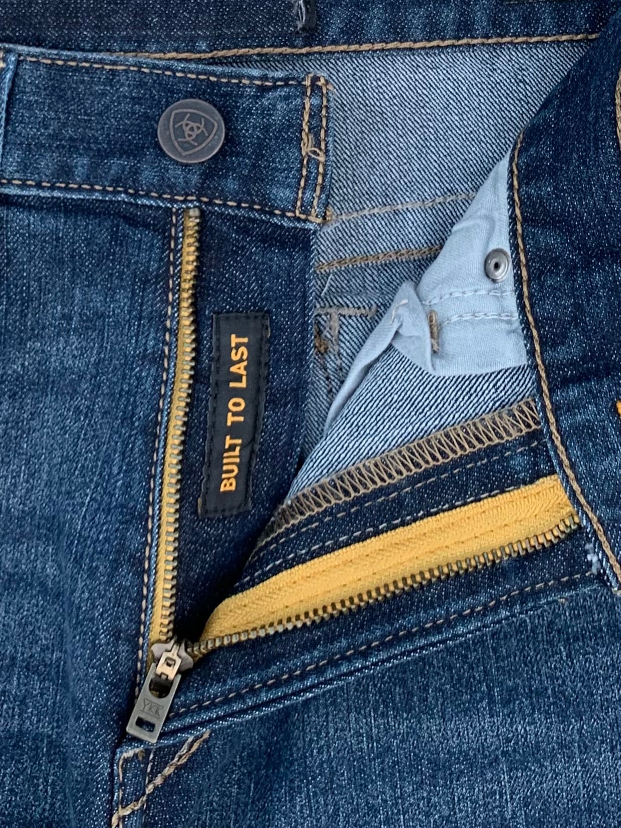 Men's Relaxed Bootcut Fit Dark Blue Jean DL4452