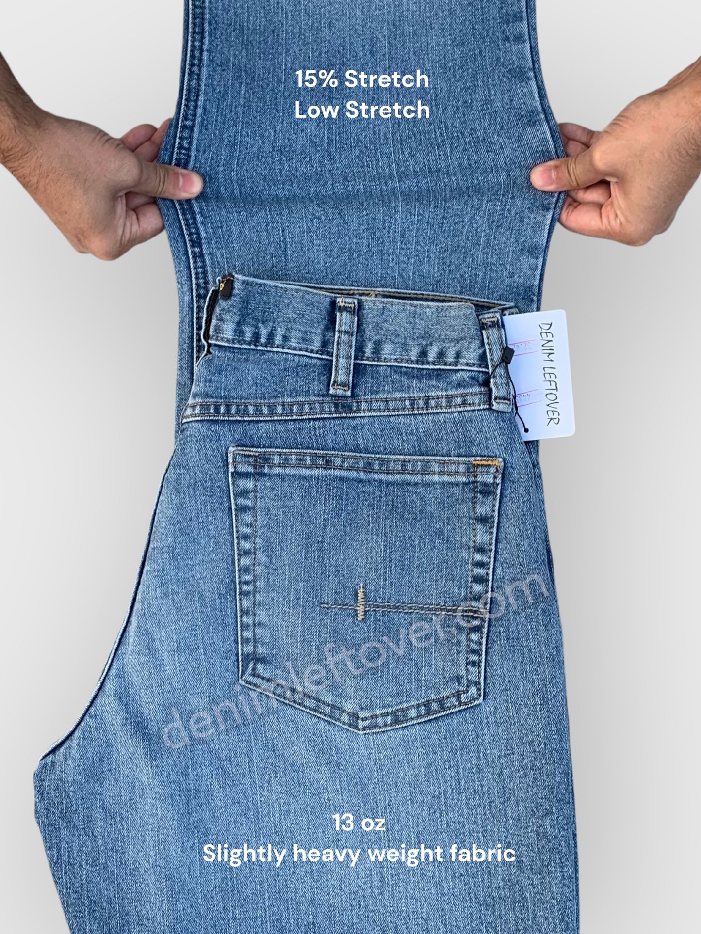 Men's Relaxed Bootcut Fit Light Blue Jean DL4433