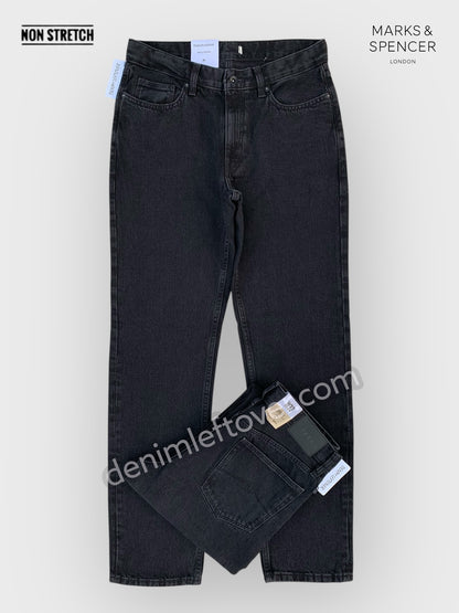 Men's Straight Fit Diamond Black Jean DL4384 (Non Stretch)