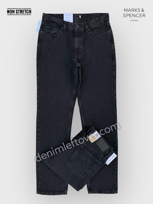Men's Straight Fit Diamond Black Jean DL4384 (Non Stretch)