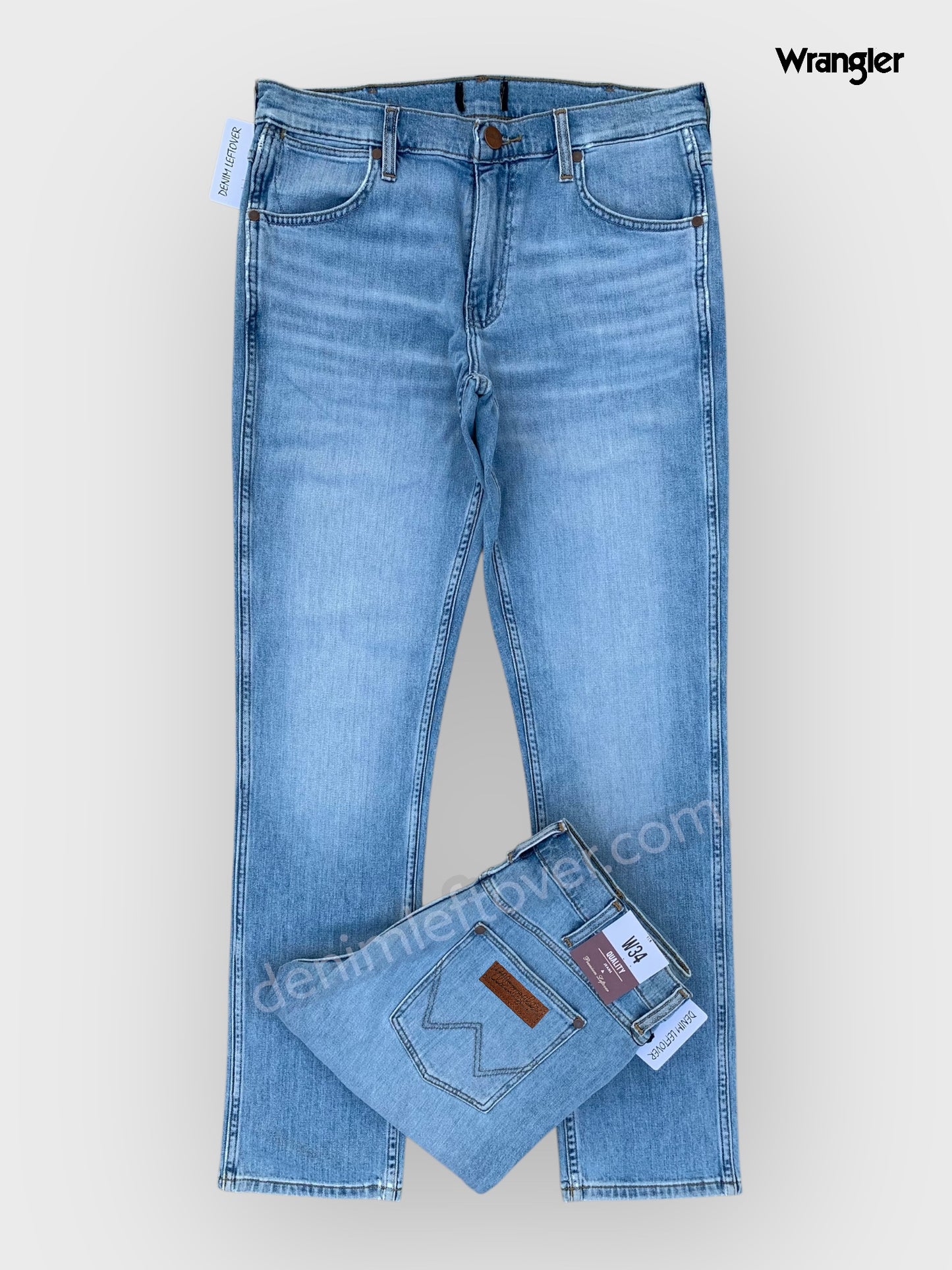 Men's Regular Fit Light Blue Jean DL4445