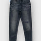 Men's Skinny Fit Vintage Diamond Black Ripped Jean DL4461