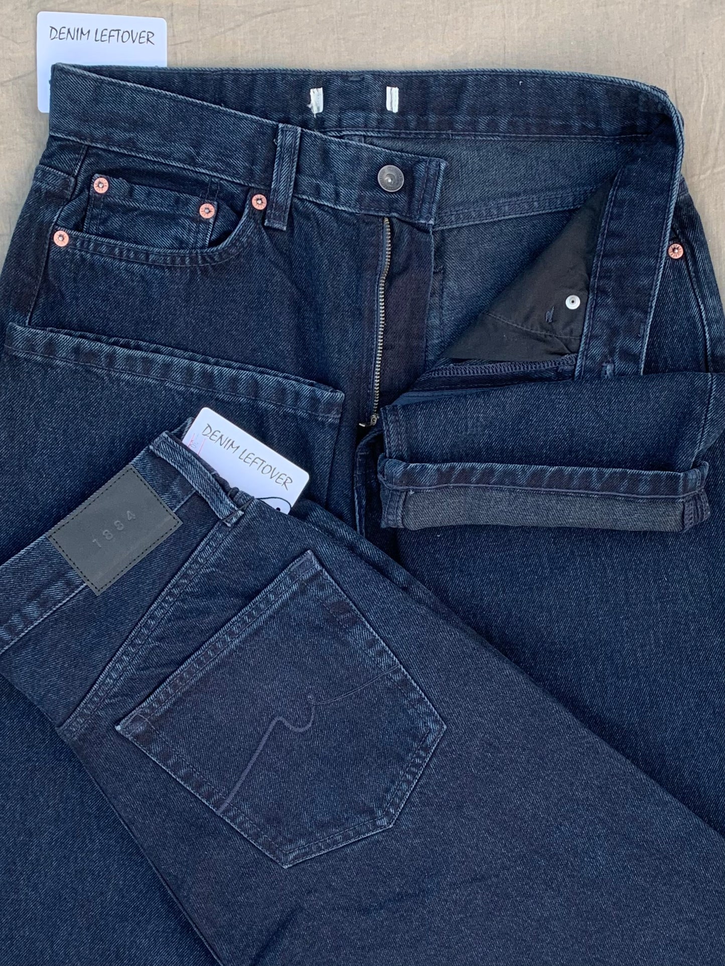 Men's Baggy Fit Dark Blue Jean DL4410 (Non Stretch)