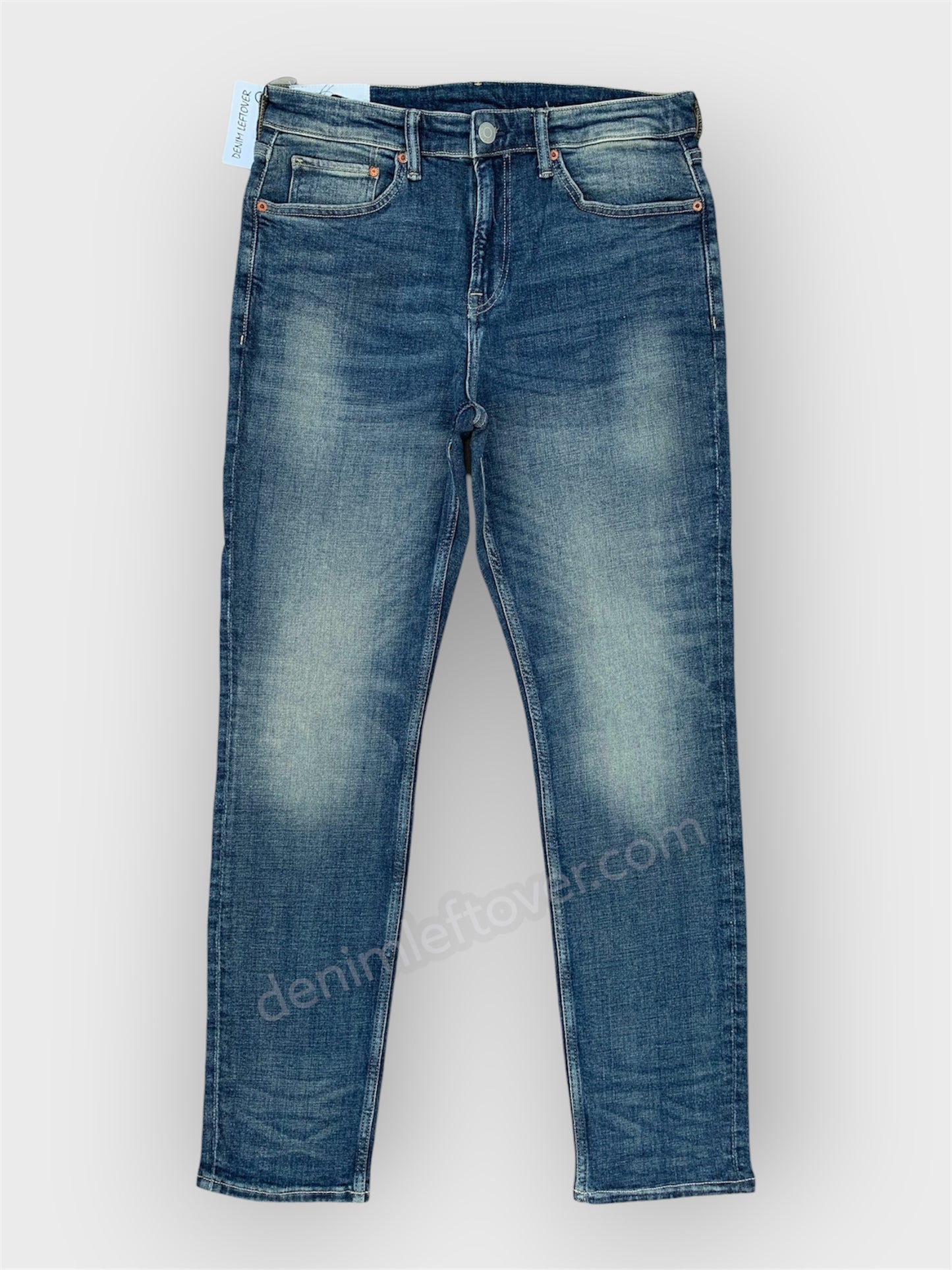 Men's Slim Fit Tinted Blue Denim Jean DL4464