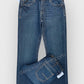 Men's Relaxed Bootcut Fit Dark Blue Jean DL4438