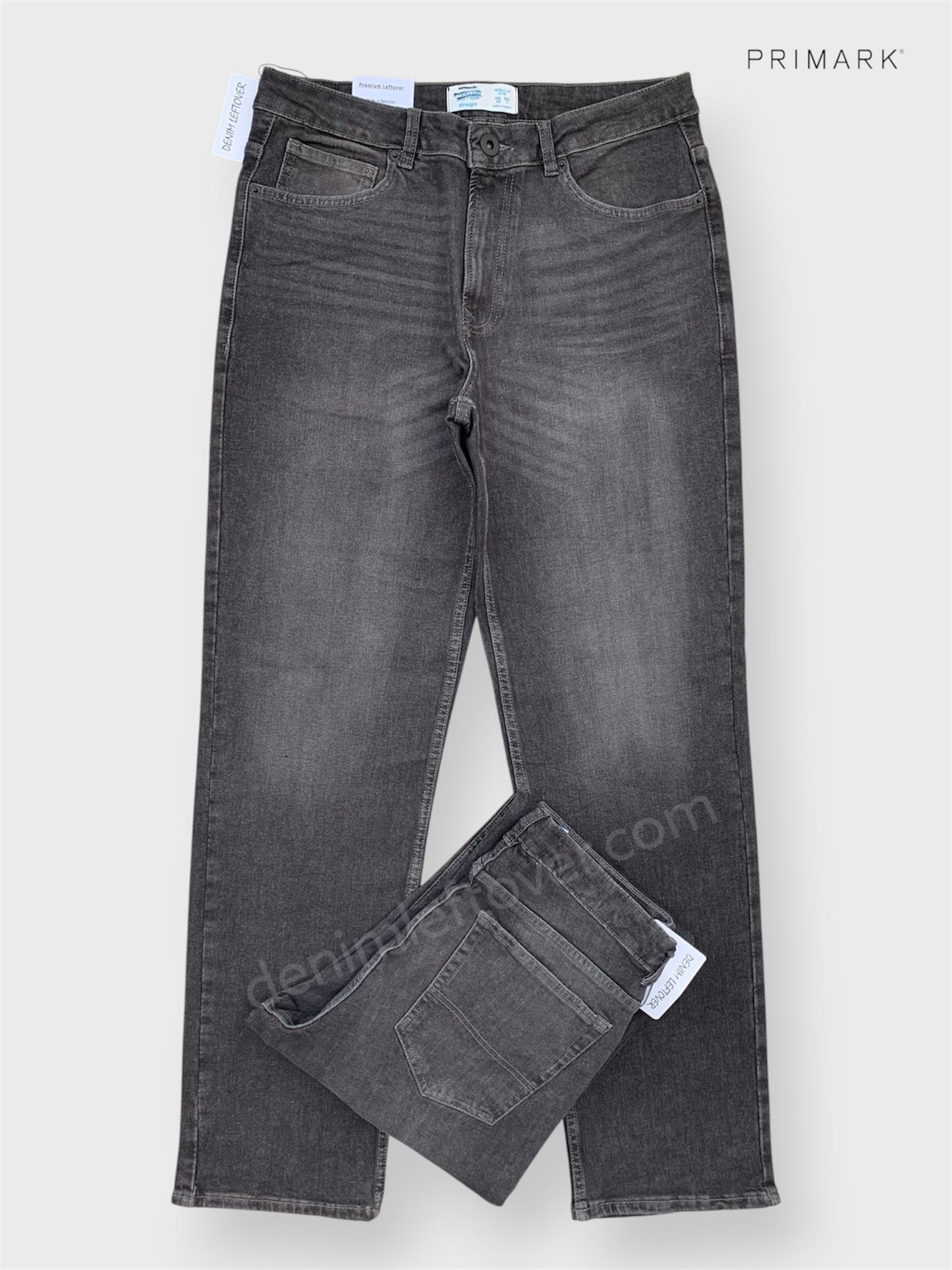 Men's Straight Fit Dark Grey Jean DL4477