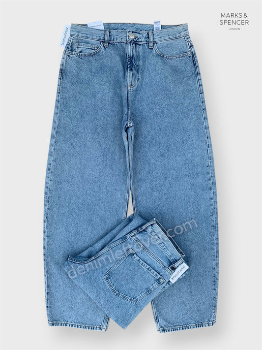 Women's Baggy/Balloon Fit Light Blue Jean DLW387 (Non Stretch)