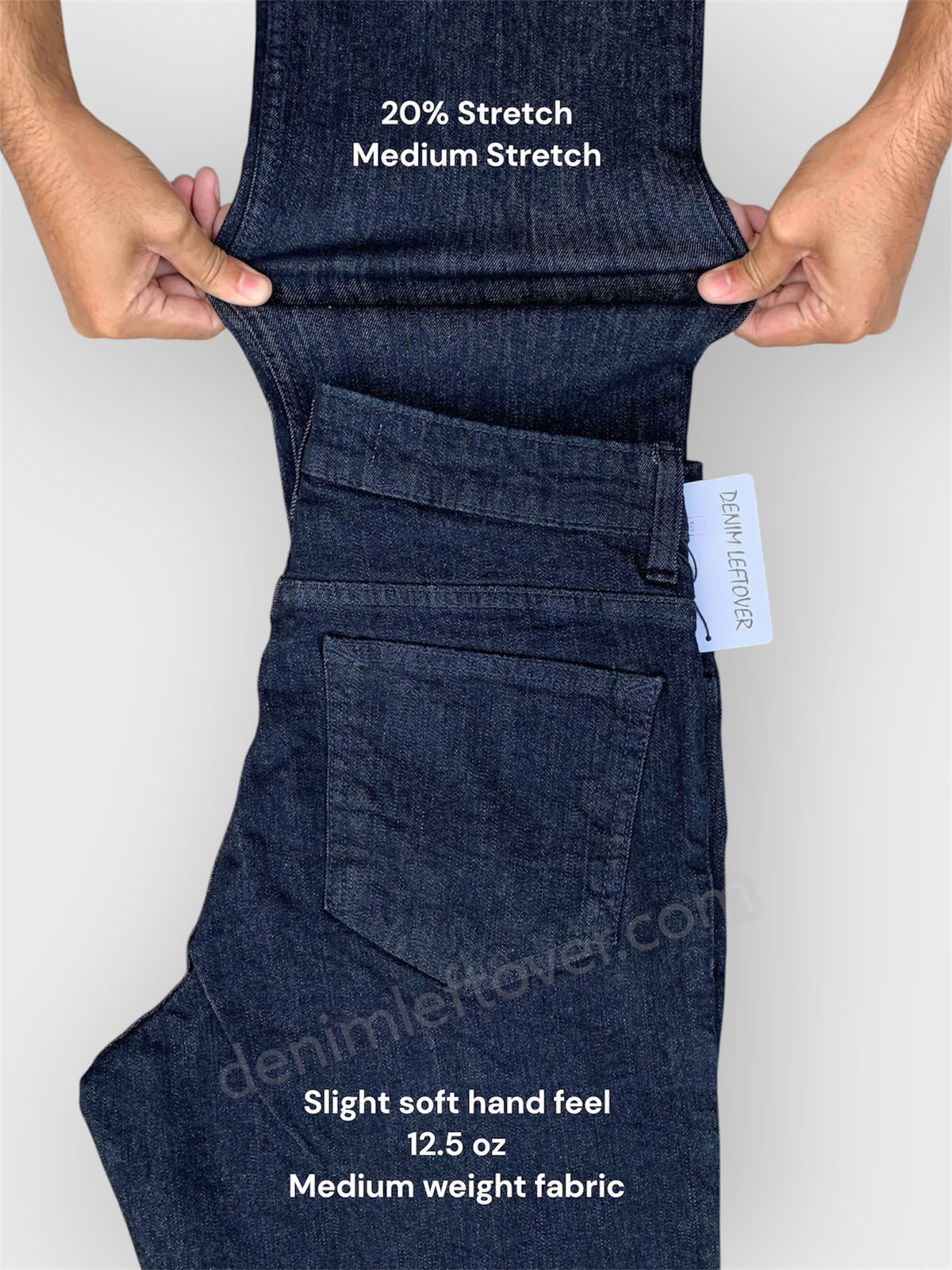 Men's Straight Fit Dark Blue Jean DL4484